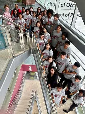 High school students visit TWU in Denton and Dallas for Nursing Camp