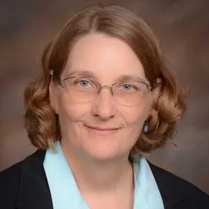 A portrait of Helen Everts.