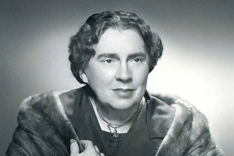 Pauline Beery Mack in an Undated Portrait