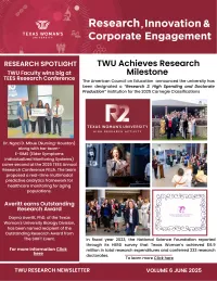 The cover of the Newsletter
