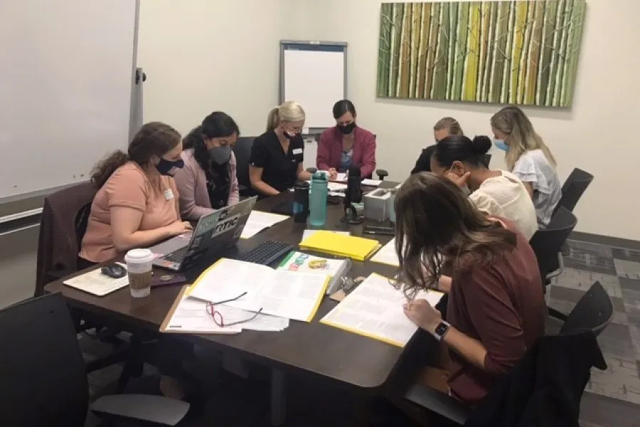 A multidisciplinary Woodcock Autism Assessment Clinic evaluation with TWU grad students and Psychology, Speech and OT faculty.