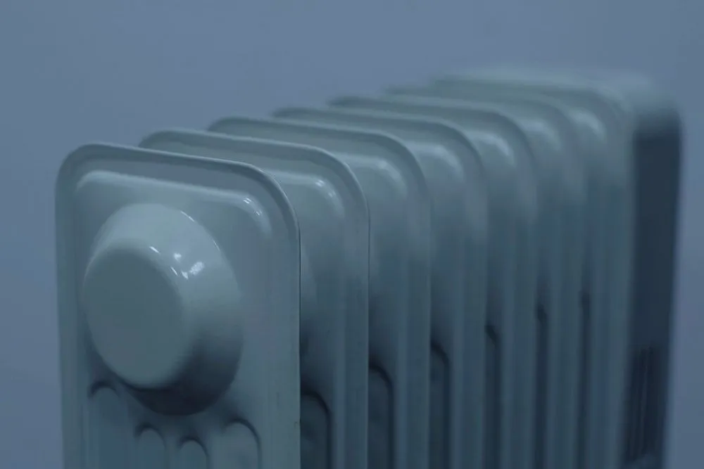 Image of oil-filled radiator style space heater