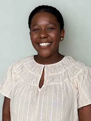 Makalah Kesee, an MLS student, received the Bound to Stay Bound Books Scholarship from the ALA