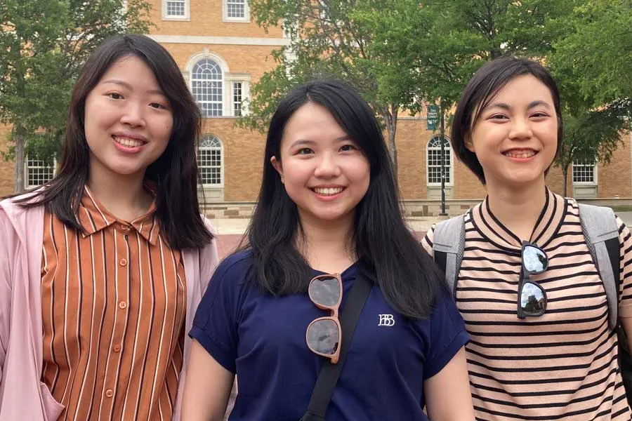 Three Taiwanese exchange scholars are visiting TWU this summer