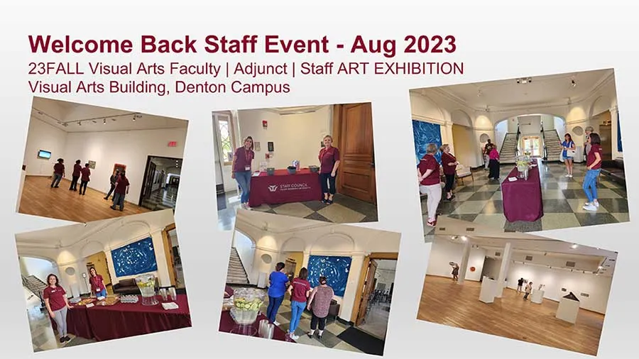 Welcome Back staff event, August 2023