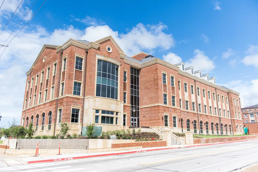 The Scienctific Research Commons building on TWU's Denton campus.