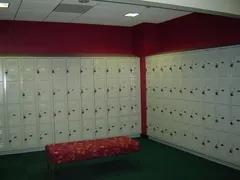 Lockers at TWU Houston