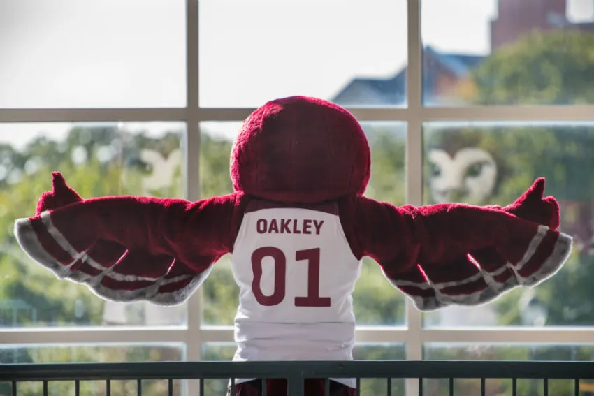 oakley, twu mascot 
