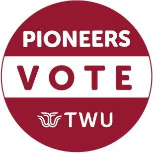 Pioneers Vote button