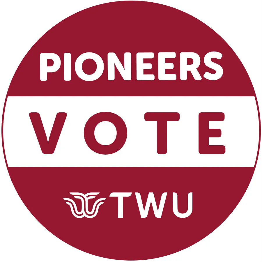 Pioneers Vote button