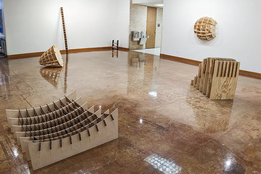 Colby Parsons - code/structure/object (show at TCCNW), 2022