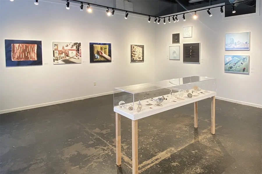 (installation view) Somewhere within and without