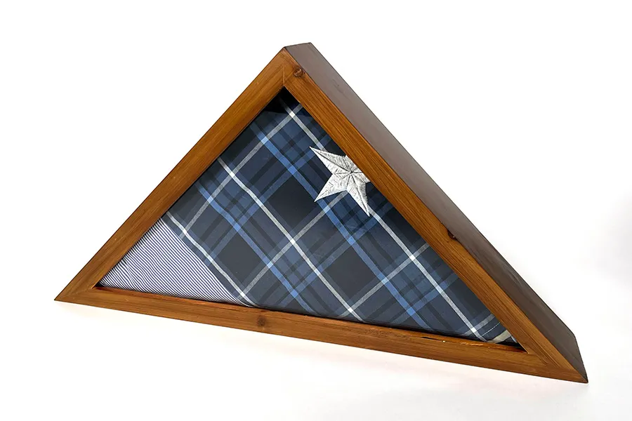 Fatherland, flag in memorial frame, 2022