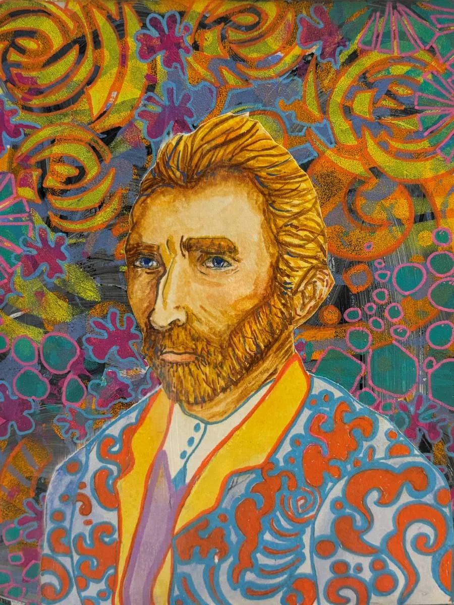 Diane Cox's painting of van Gogh