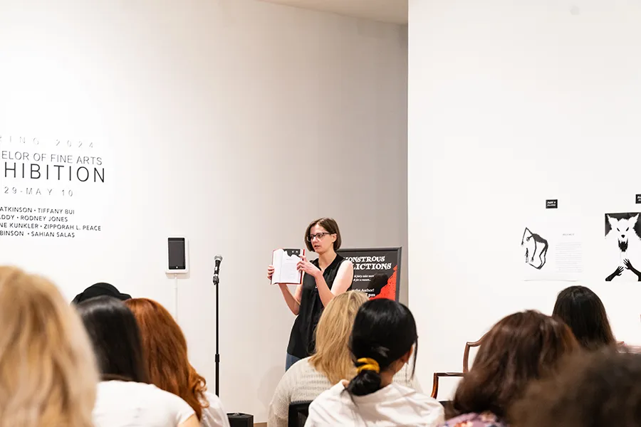 BFA Student Mary Atkinson presents, 