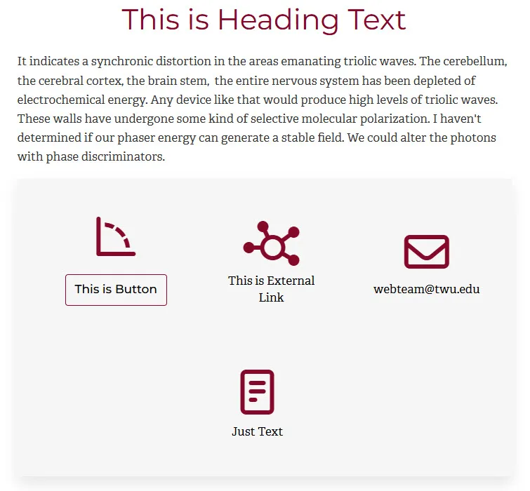 Icon Feature with FontAwesome