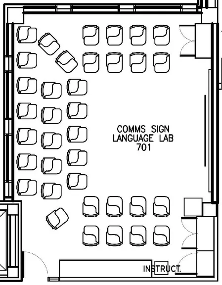 MCL 701 Room Layout